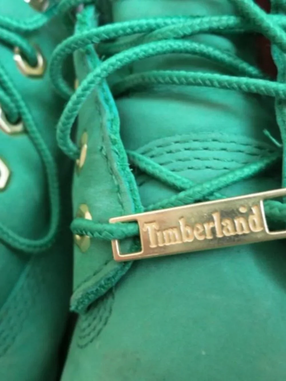 Timberland Nubuck Leather High Top Hiking Outdoor Footwear Kid's Child's Boots 3